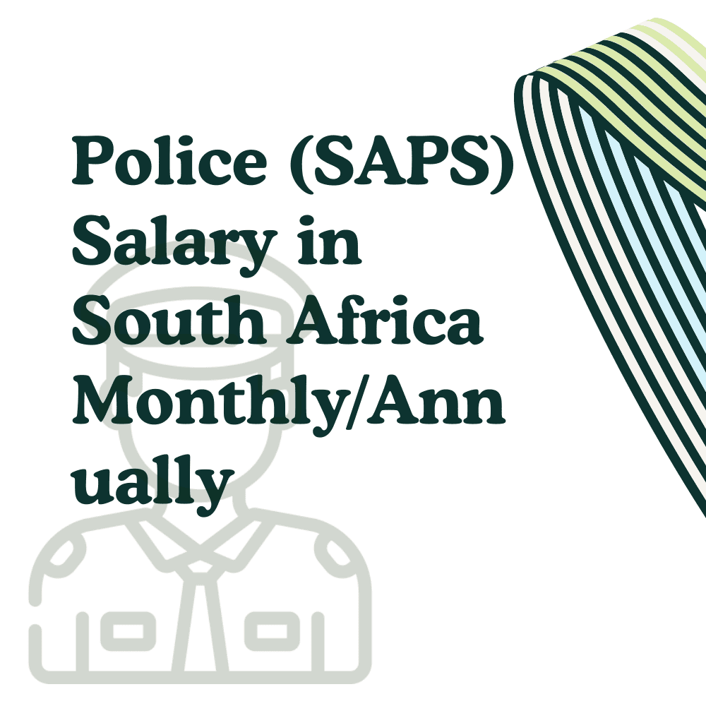 Police Saps Salary Guide In South African Rands