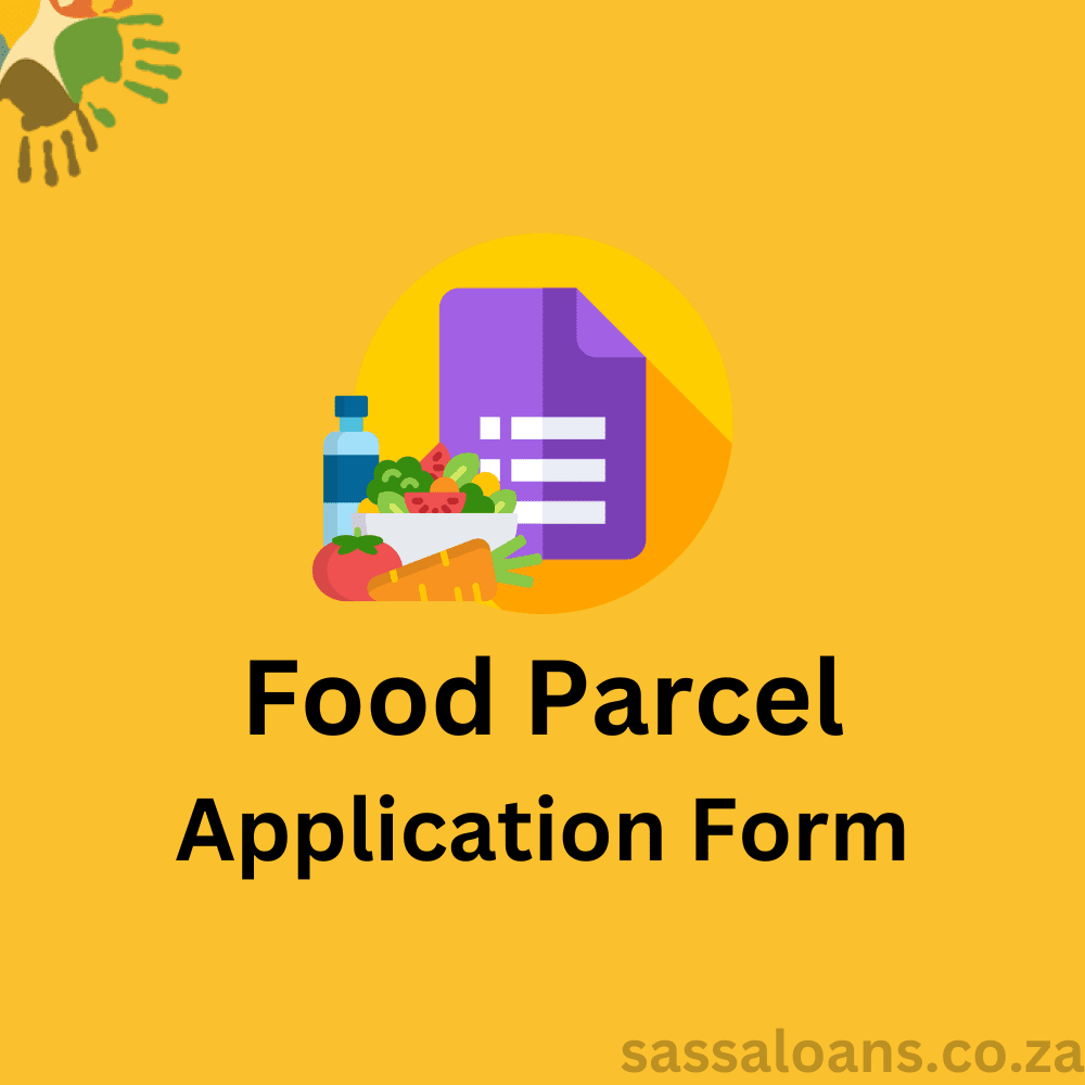 sassa food parcel 2021 application form