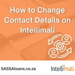How to change contact detailes on intellimali