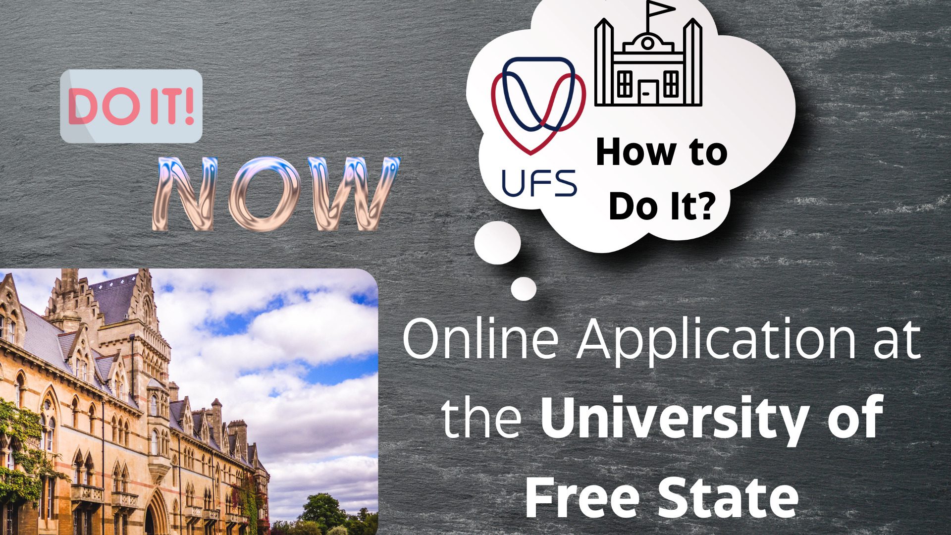 Online Application University of Free State UFS Admissions