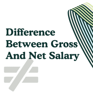 difference between gross and net salary