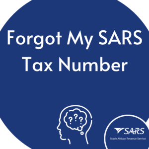 I Forgot my SARS Tax Number, What to do?