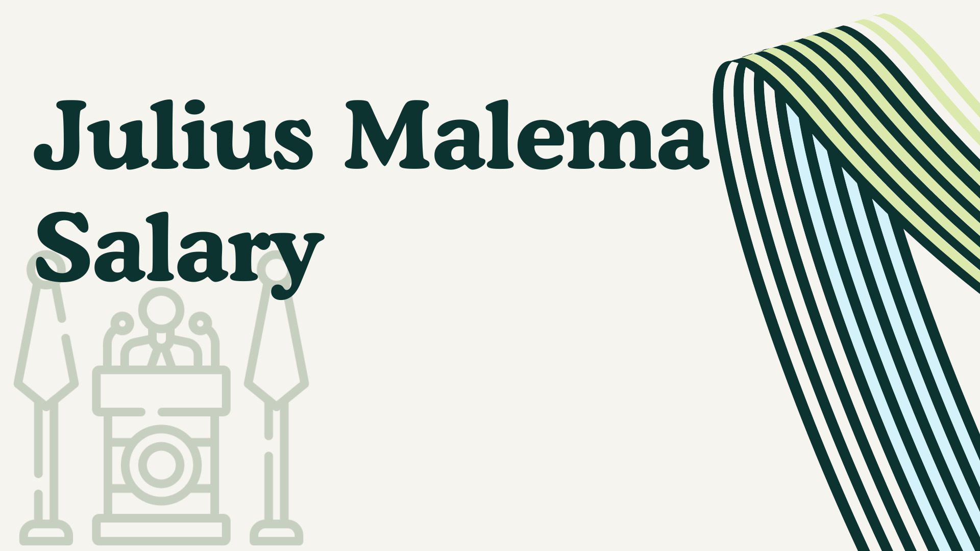 Julius Malema Salary