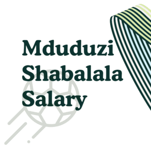 Mduduzi Shabalala Salary in ZAR