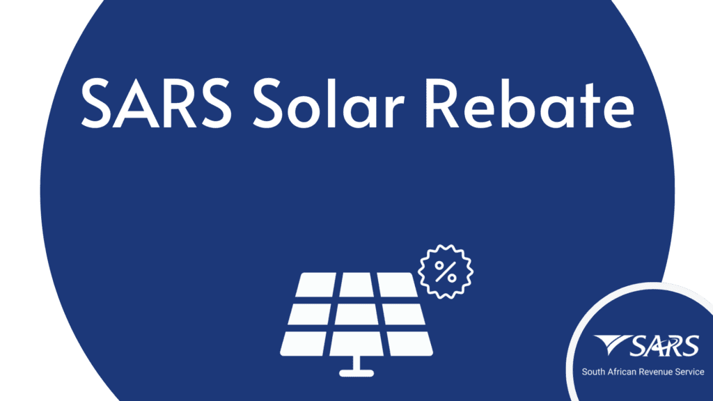 SARS Solar Rebate