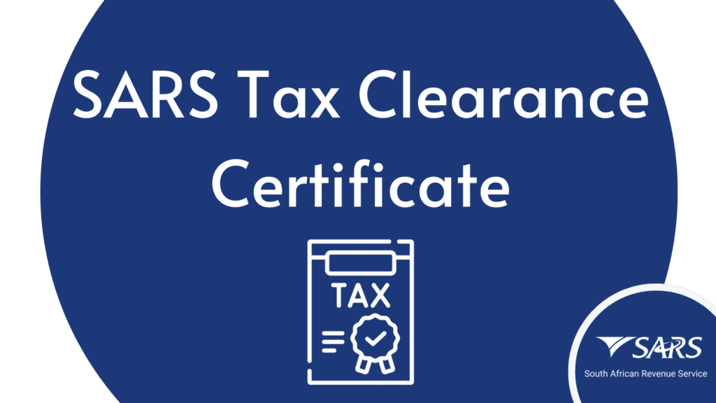 sars tax clearance certificate