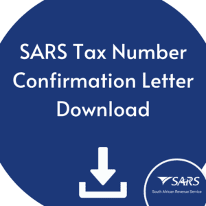 SARS Tax Number Confirmation Letter Download Process