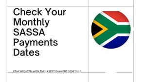 SASSA payment dates