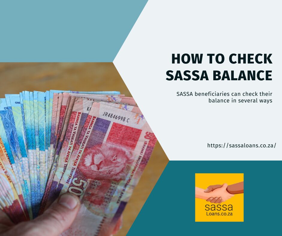 check SASSA balance