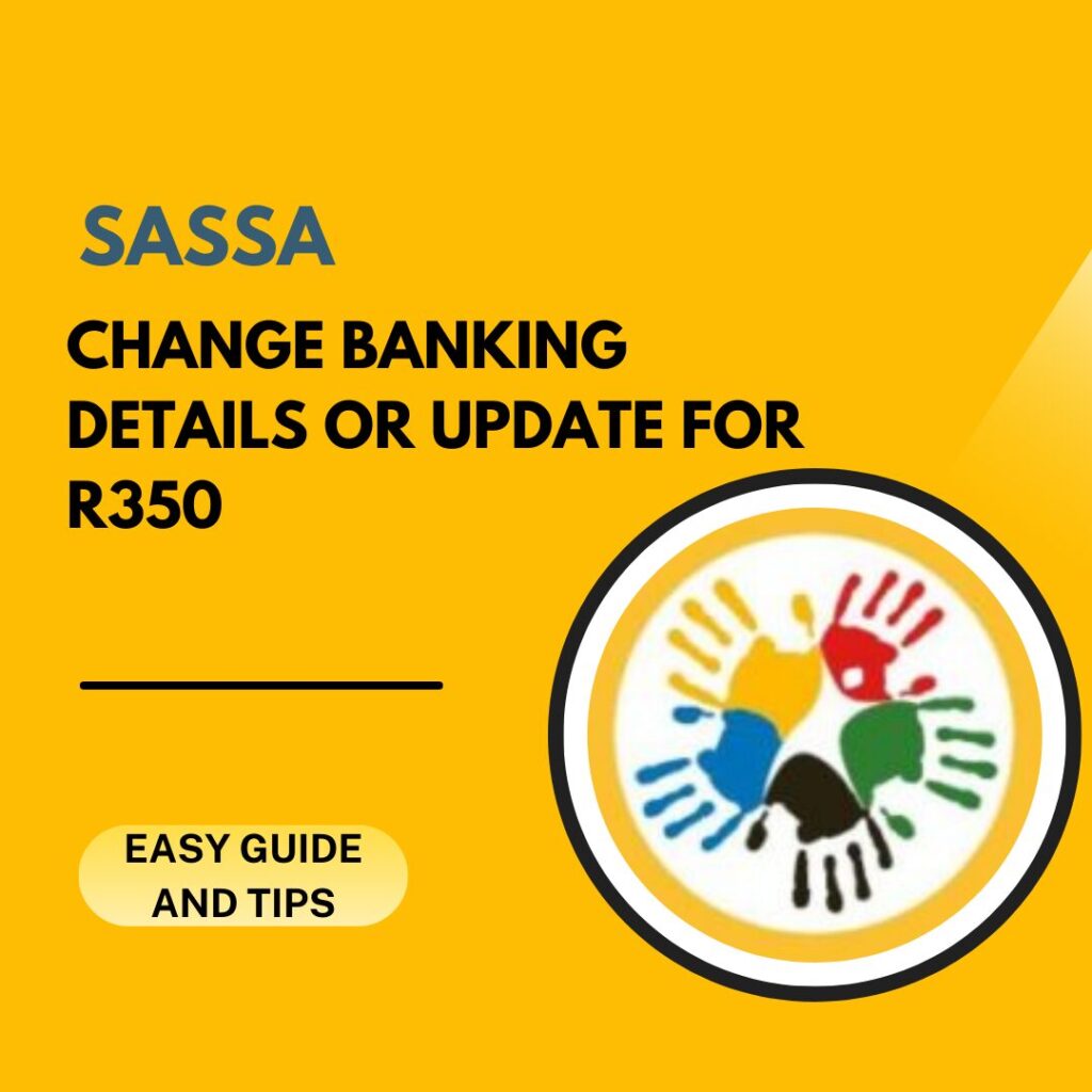 SASSA change banking details